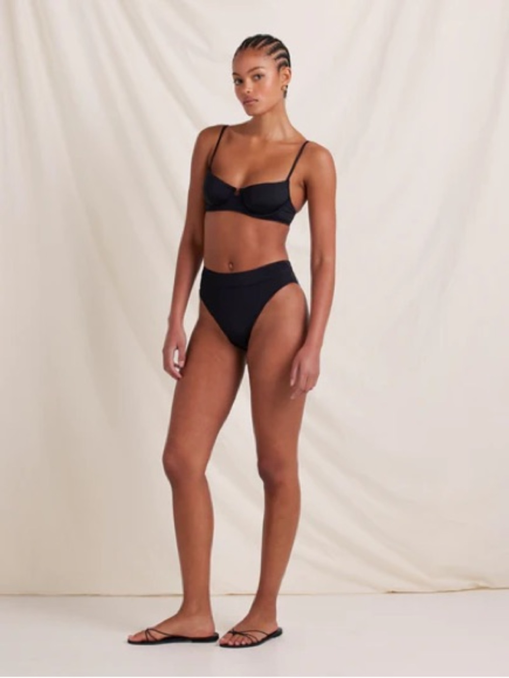 PEONY Black Bikini Set